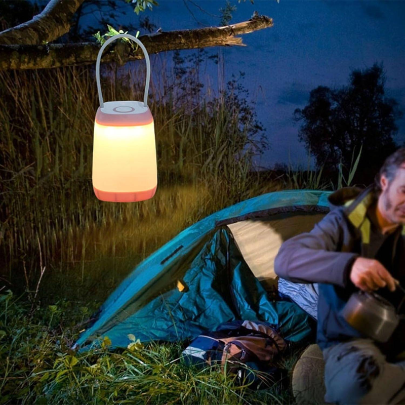 9 Pack LED Camping Light, 3 Light Modes Battery Powered Night Light For Indoor And Outdoor Emergency Light, Tent Lantern, Camping (Pink, Black, Green)_voghion.com