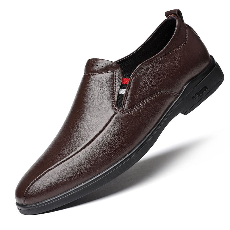 Fußüberzüge, lässige Herren-Lederschuhe, bequeme Business-Schuhe, formelle Herrenschuhe_voghion.com