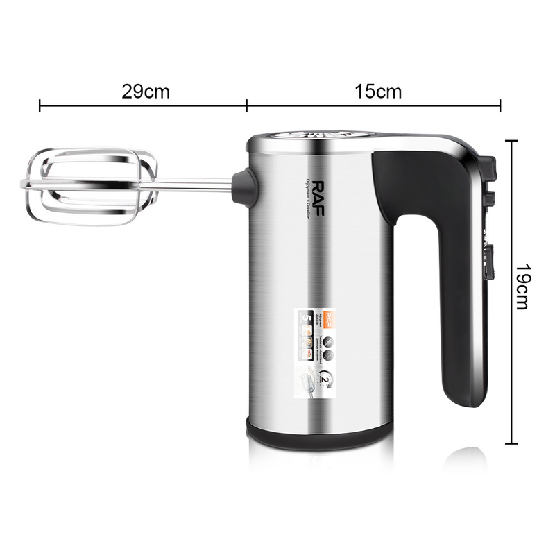 RAF Europäischer Standard Vollautomatischer Hand-Elektro-Eierschläger für den Haushalt, Hochleistungs-Backmixer, Sahnemixer_voghion.com
