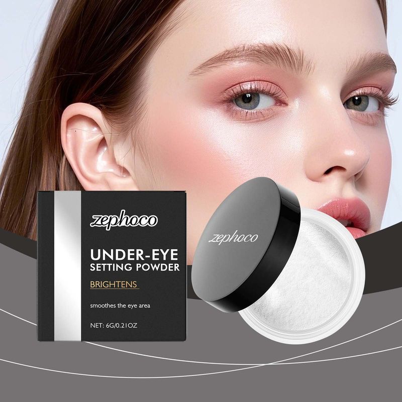 Zephoco Eye Aea Radiant Lunga tenuta Leggero Focus Poe Clea Fit Base Makeup Soft Mist Colo Rendeing Loose_voghion.com
