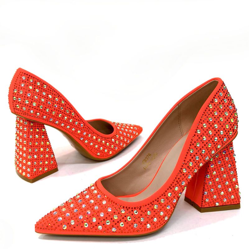 Women Shoe Bag Set Shoe And Set Combination Women S Pointed Toe Back Bag High Heels Irregular Heel Matching Handbag Square Box_voghion.com