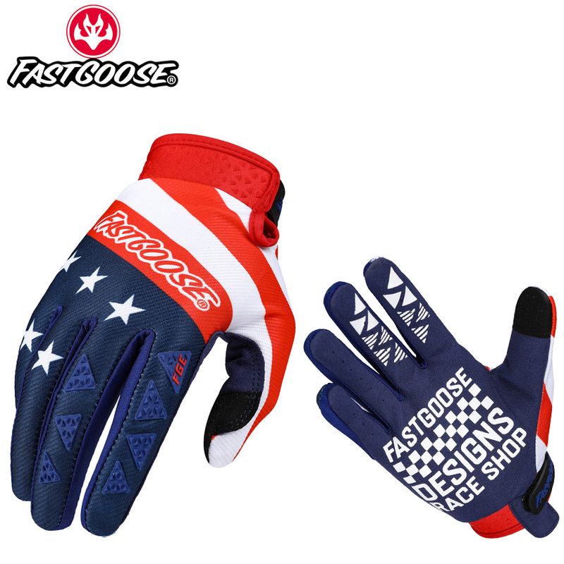 Rękawiczki rowerowe FASTGOOSE Męskie i damskie motocyklowe rękawice wyścigowe terenowe Rękawiczki rowerowe Rękawiczki rowerowe do sportów na świeżym powietrzu_voghion.com