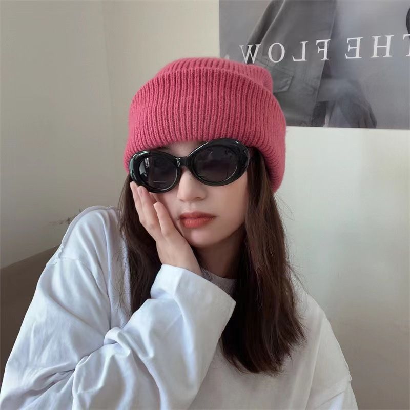 Balaklava, én lue, to bruksområder, vindtett lue med ansiktsbeskyttelse for høst og vinter, strikket lue med pullover, ulllue, nakkebeskyttelse_voghion.com