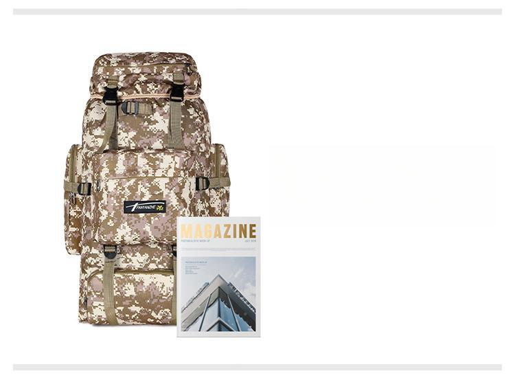 Outdoor-Rucksack, 70 l, hohe Kapazität, Wandertasche, Camo, Camping, Wandergepäck, Rucksack_voghion.com