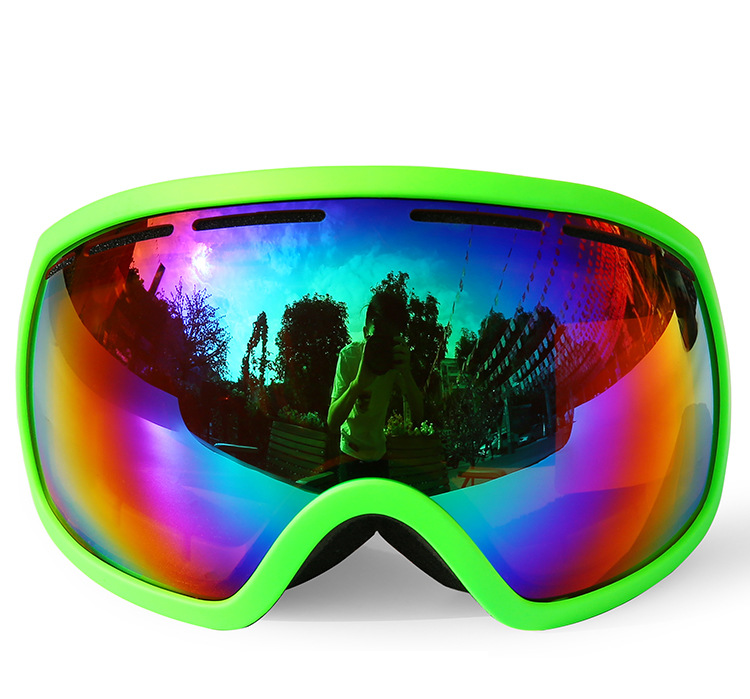 Velika sferična smučarska očala z velikim vidnim poljem, dvojna trpežna smučarska očala proti rosenju, cocker kratkovidnost, moška in ženska_voghion.com