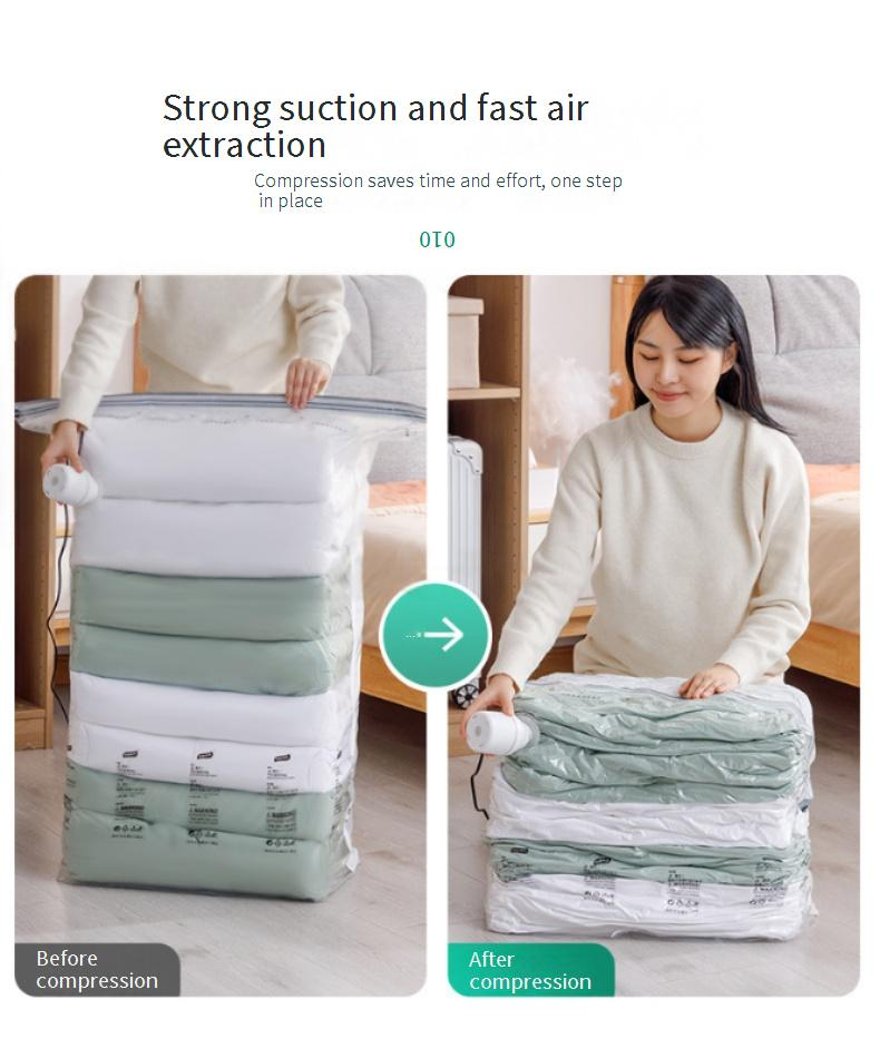 Compression Bag Vacuum Electric Vacuum Pump Universal Pump Small Household Clothes Quilt Portable Storage Bag Electric Pump_voghion.com