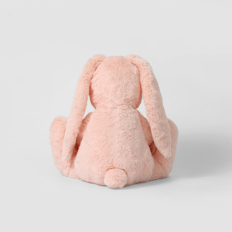 Kuscheltiere Soft Life Rosa Plüsch Kaninchen Spielzeug Home Dekoration Puppe Freundin Geburtstagsgeschenk_voghion.com