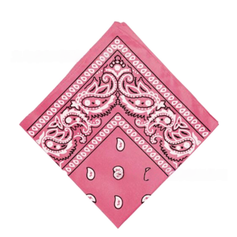 Polyester Cashew Flower Scarf Cycling Square Scarf Hip Hop Cashew Flower Mask Scarf Head Scarf_voghion.com