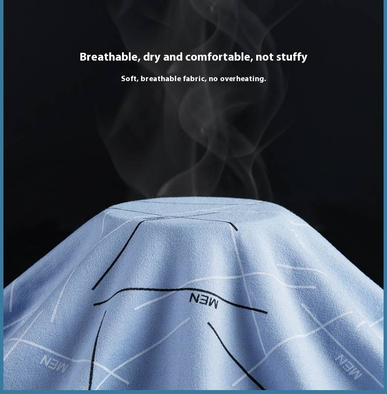 Breathable Men's Boxer Briefs - Soft Mid-Rise Underwear With Comfortable Fit For Daily Wear (Multiple Colors & Sizes)_voghion.com