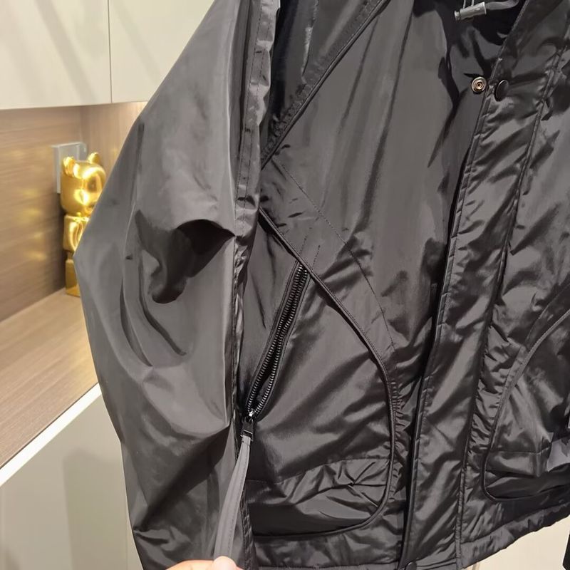 Neue vielseitige Freizeitmode für Herren, trendige Arbeitsjacke mit Kapuze, Sturmjacke für Herren für Herbst und Winter_voghion.com