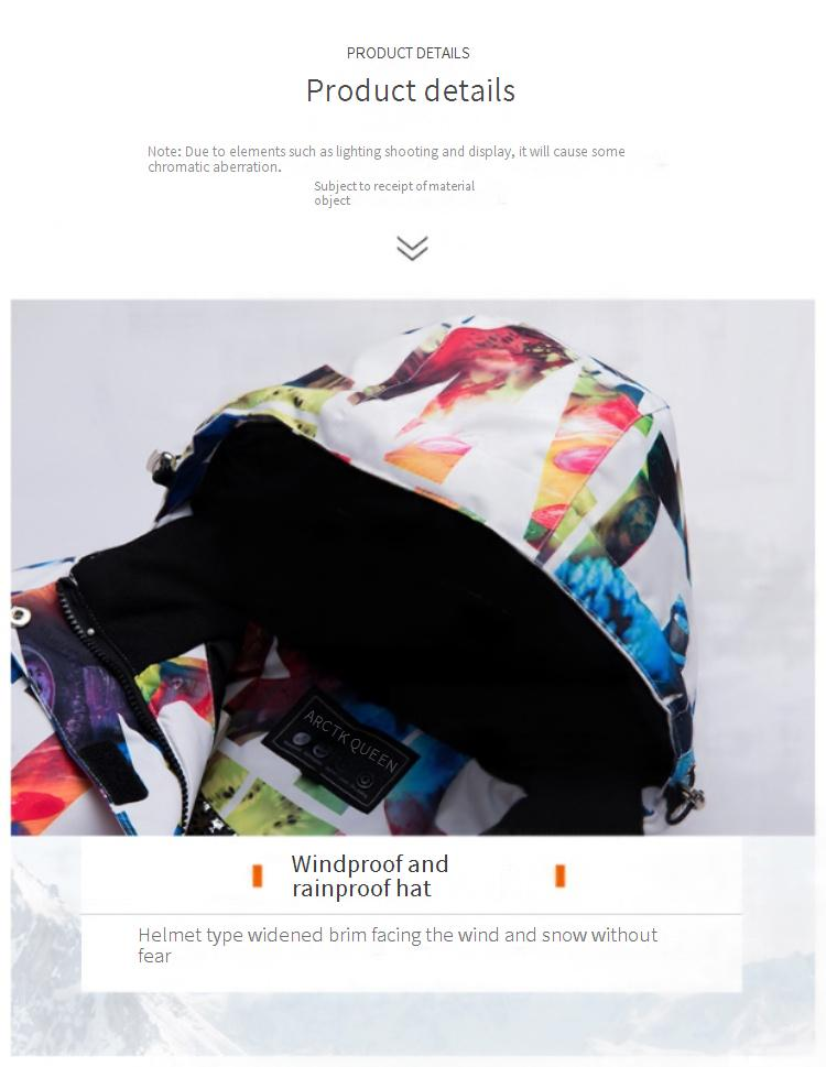 Kvinders snowboard dobbeltbræt bjergbestigning udendørs skiløb vindtæt vandtæt varm_voghion.com