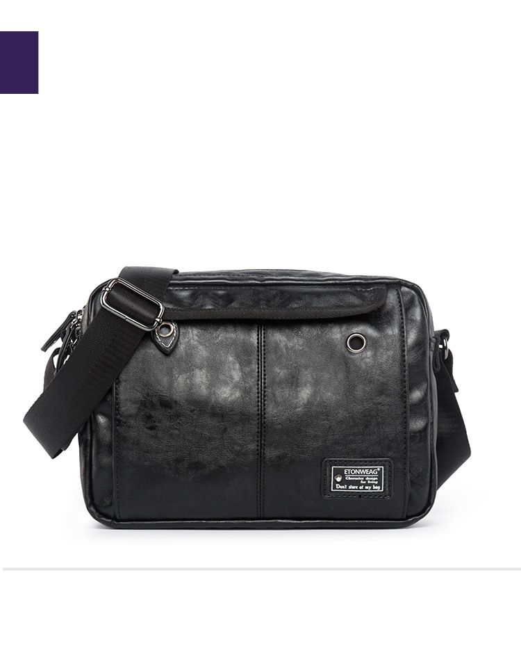 Férfi válltáska, alkalmi divatos táska, átlós válltáska, vízálló, nagy kapacitású_voghion.com