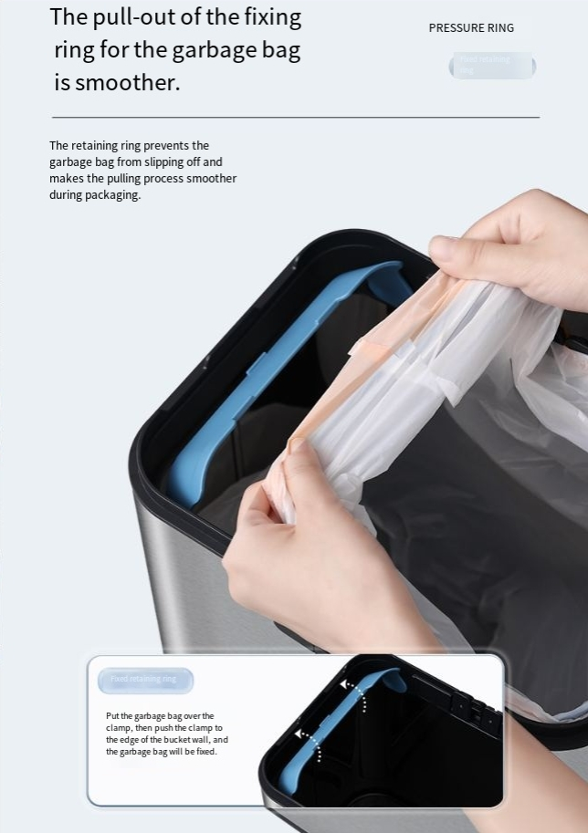 Haushalt Liicht Luxus Smart Induktioun Dreckskëscht Kichen Wunnzëmmer Schlofkummer Grouss Kapazitéit Deodorant Kreativ Smart Dreckskëscht_voghion.com