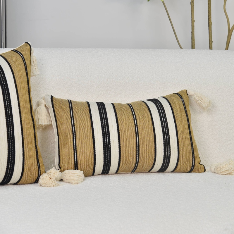 High-end Linen-Cotton Sofa Throw Pillow Covers Decorative Cushion Covers_voghion.com
