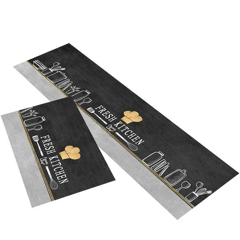 Carpet 1PCS Technical Cloth Soft Leather Floor Mat Toilet Door Bathroom Floor Mat Stain And Oil Resistant Easy To Clean_voghion.com