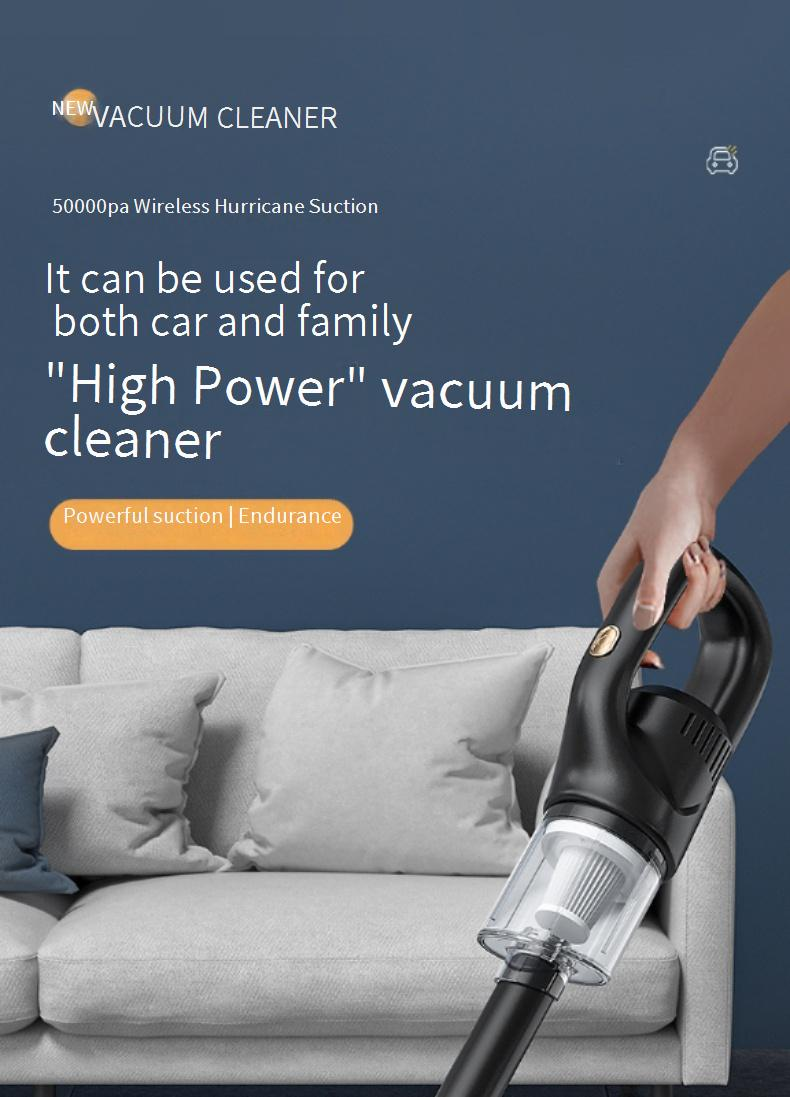 Wireless Car Vacuum Cleaner, Handheld Portable Mini Vacuum With 3100Pa Strong Suction, Cordless Rechargeable For Auto Interior Cleaning (Green/Black)_voghion.com