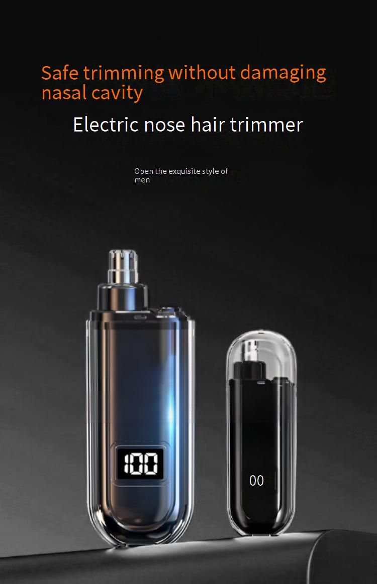 Tagliacapelli elettrico professionale per uomini e donne - Impermeabile, ricaricabile, portatile e indolore con lame staccabili_voghion.com