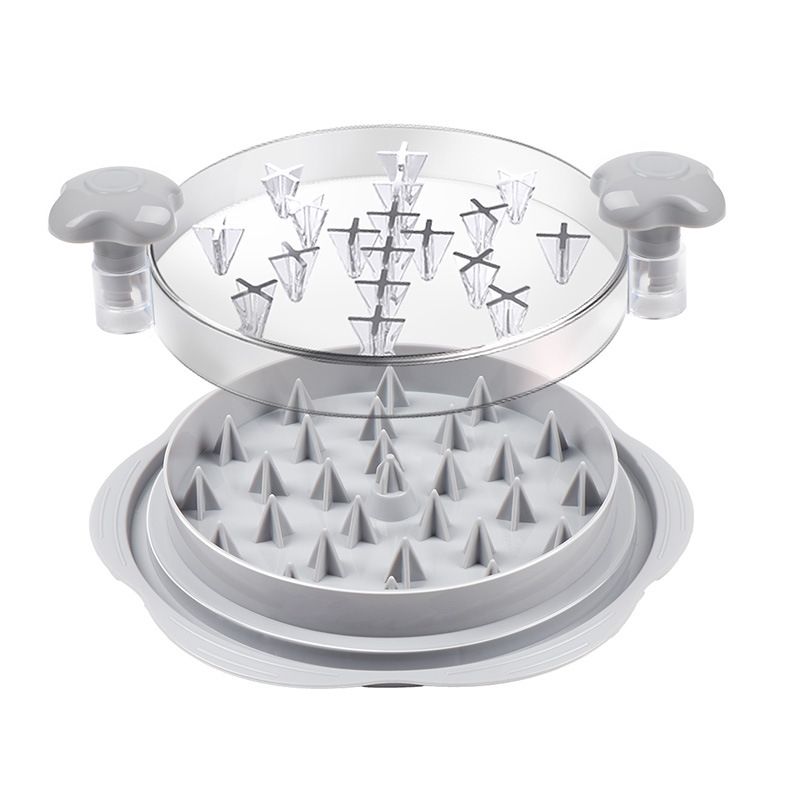 Multifunctionele kipsnippertool – sneltrekker voor vlees, babyvoeding en salades (PP+PC, vaatwasserbestendig, 5 kleuren)_voghion.com