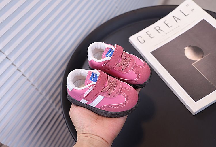 Toddler Shoes Spring And Autumn Baby Shoes Soft Bottom Non Slip Beginner Baby Shoes 1 2 Years Old 0 Anti Fall Korean Version All Match_voghion.com