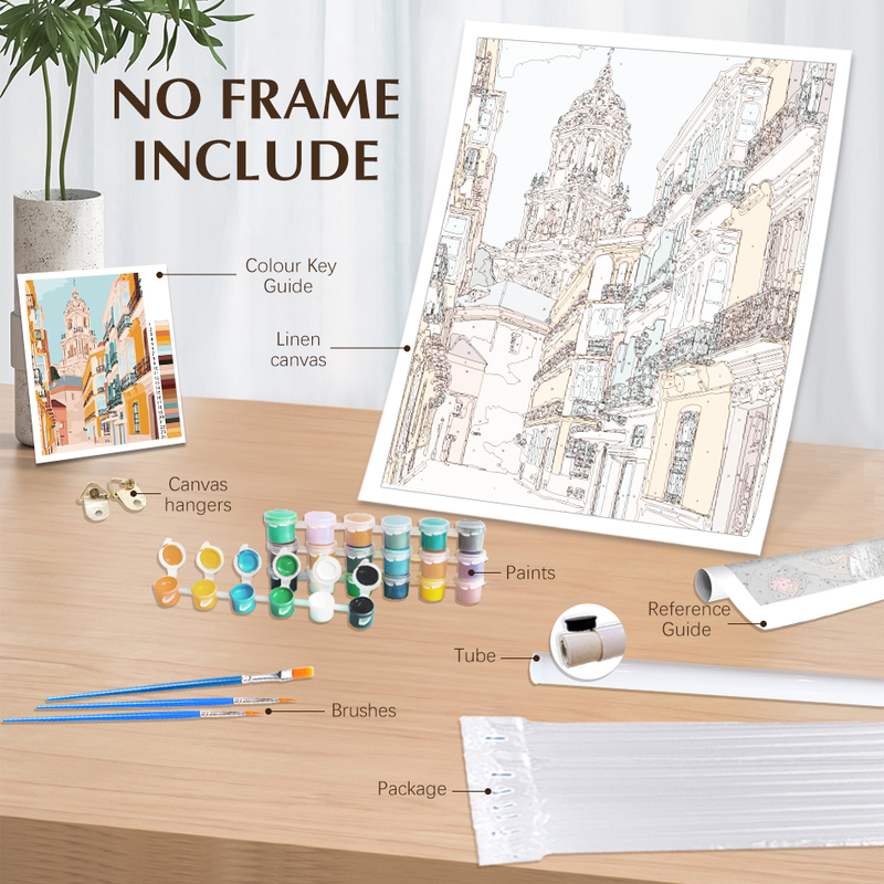 PhotoCustom pintura clásica por números pintura a mano lienzo pintura Cool Horse decoración de sala de estar regalo único_voghion.com