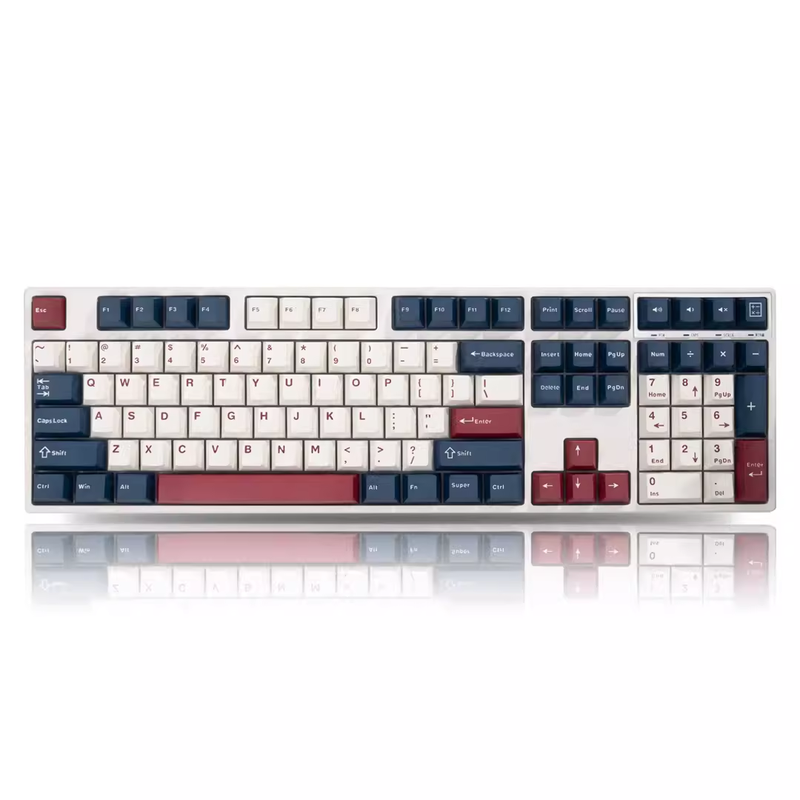 Testreszabott Walking Cat Yg108 Key vezetékes Nical billentyűzet három üzemmódú vezeték nélküli Bluetooth aranyos lány Moa Mahjong hang_voghion.com