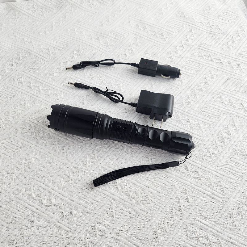Staark LED-Taschenluucht, enke Schutz géint staarkt Liicht, blénkt fir Hëllef, gebrach Fënster X4 Taschenluucht_voghion.com