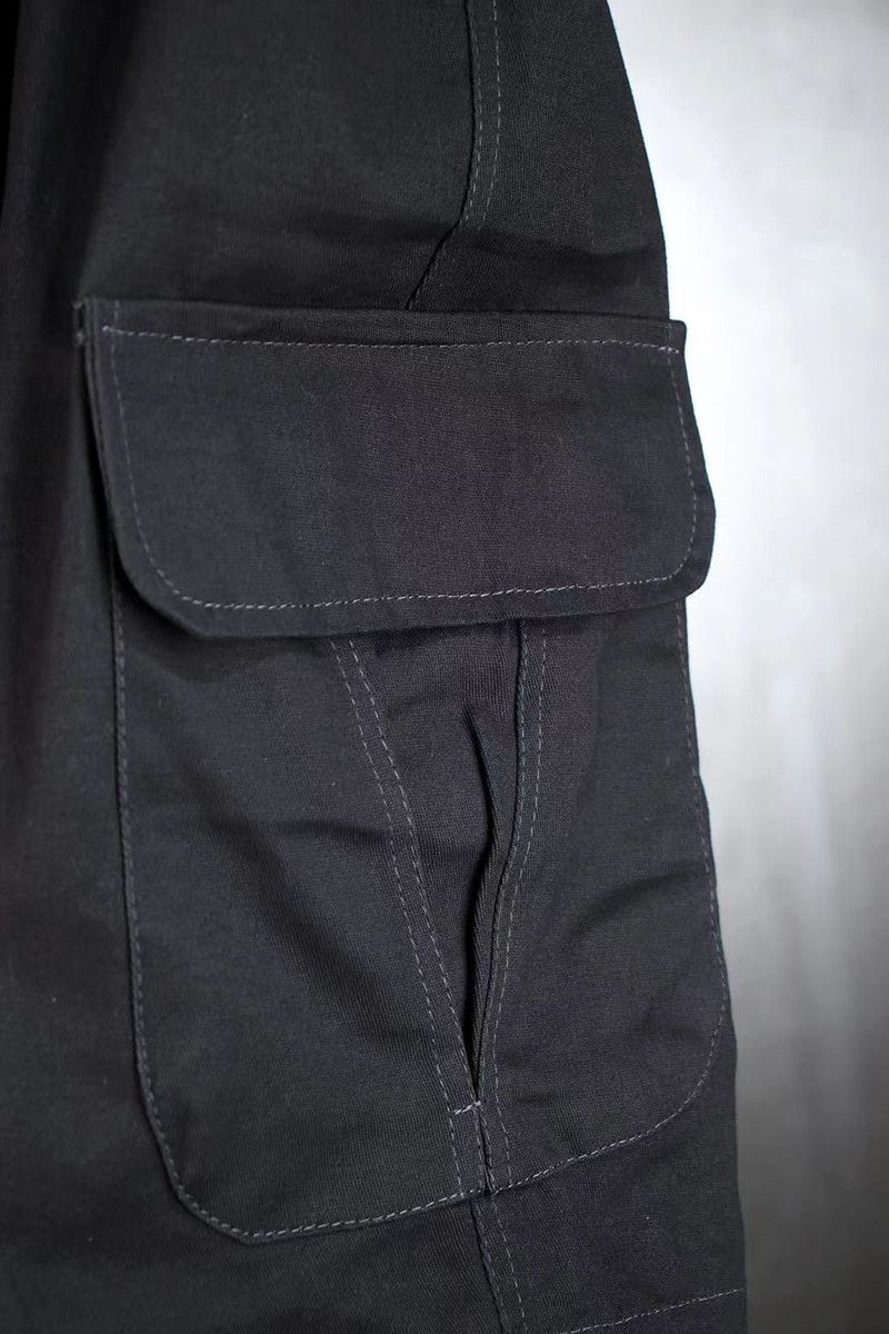 Herrenbekleidung Neue einfarbige Arbeitsshorts mit mehreren Taschen für Männer im Sommer locker gerade große Größe einfacher Freizeitsport_voghion.com