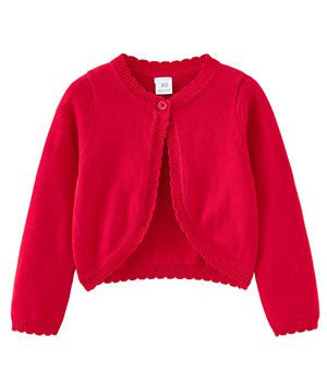 Cardigan léger en tricot pour fille - Cache-maillot d'été à bouton unique (73-110 cm, 3 couleurs)_voghion.com