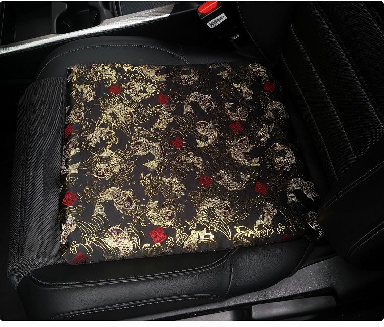 JDM China-Chic Car Ice Silk Summer All Seasons General Gel Silicone Breathable Ventilation Seat Cool Cushion_voghion.com