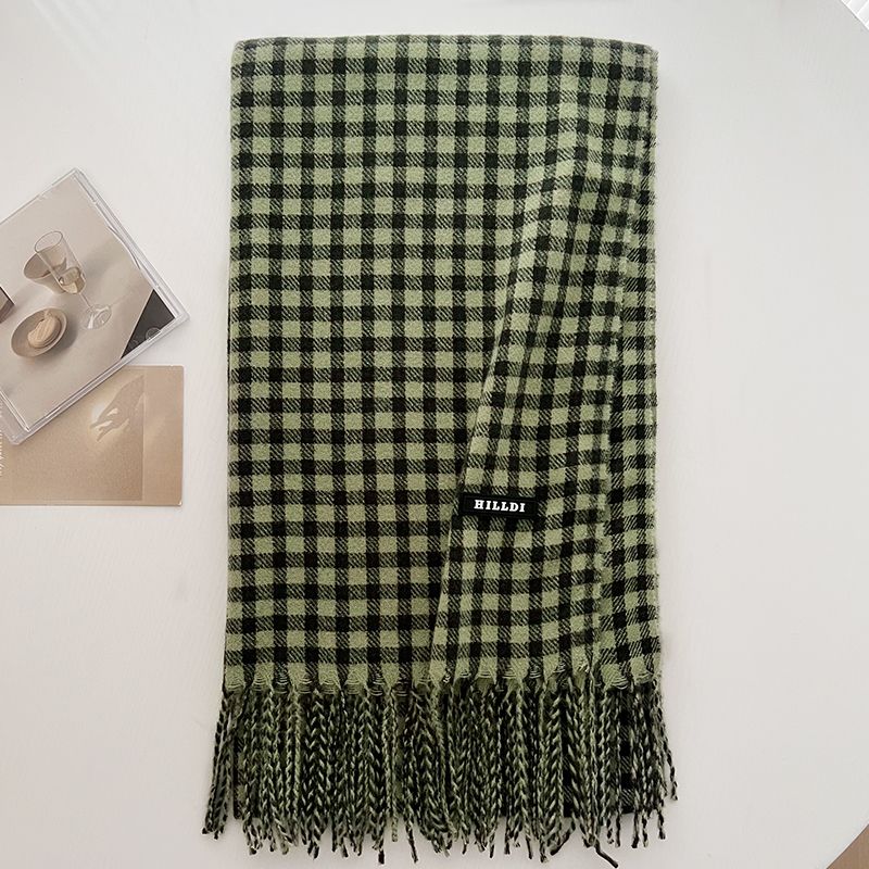 Sciarpe di alta qualità per ragazze, autunno inverno, moda studentesca, scialli versatili per calore e protezione del collo_voghion.com