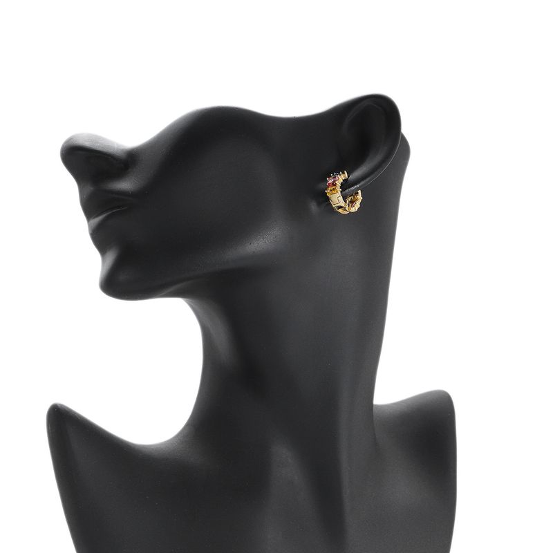 Gioielli e accessori semplici orecchini con micro zirconi intarsiati gioielli da donna di alta qualità da indossare ogni giorno regalo selezionato per la fidanzata_voghion.com