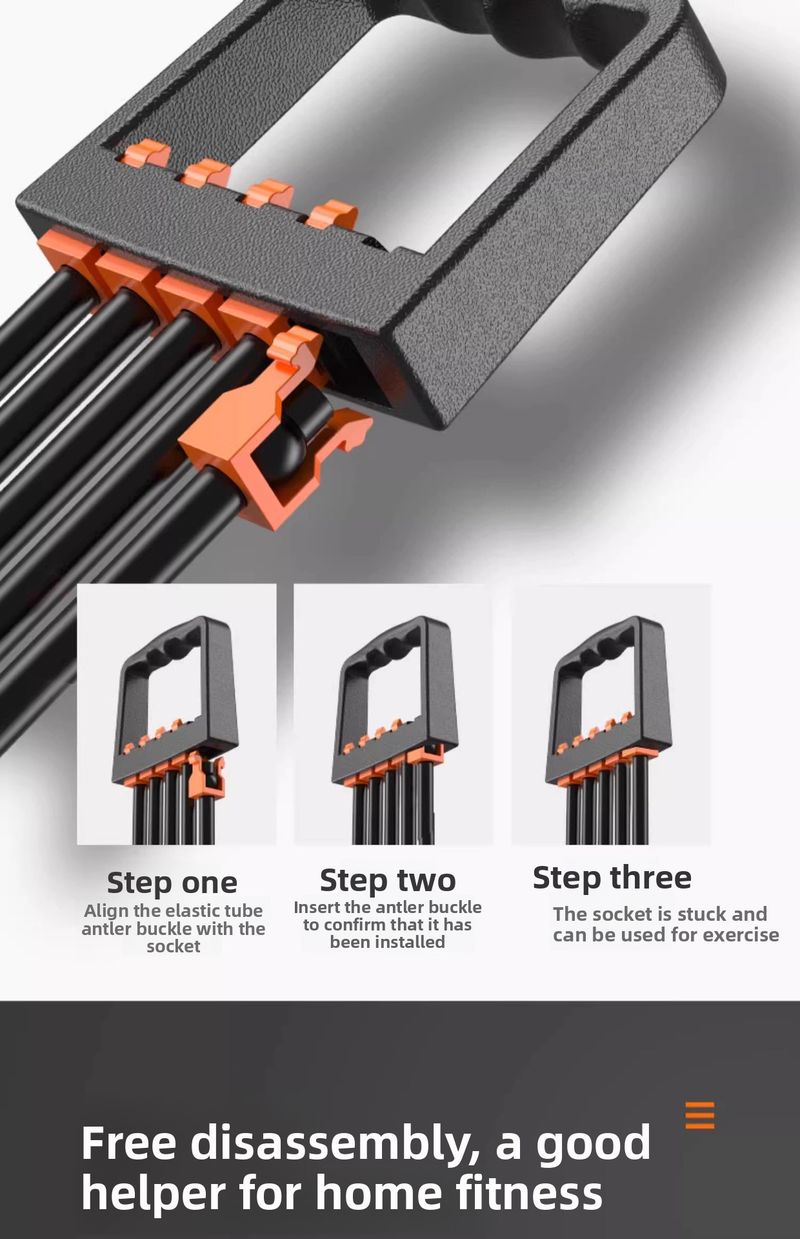 Erkekler İçin Direnç Bandı Ev Göğüs Kas Antrenmanı İpi Kol Güçlendirici Fitness Ekipmanları Egzersiz Açıcı Sırt Antrenörü_voghion.com