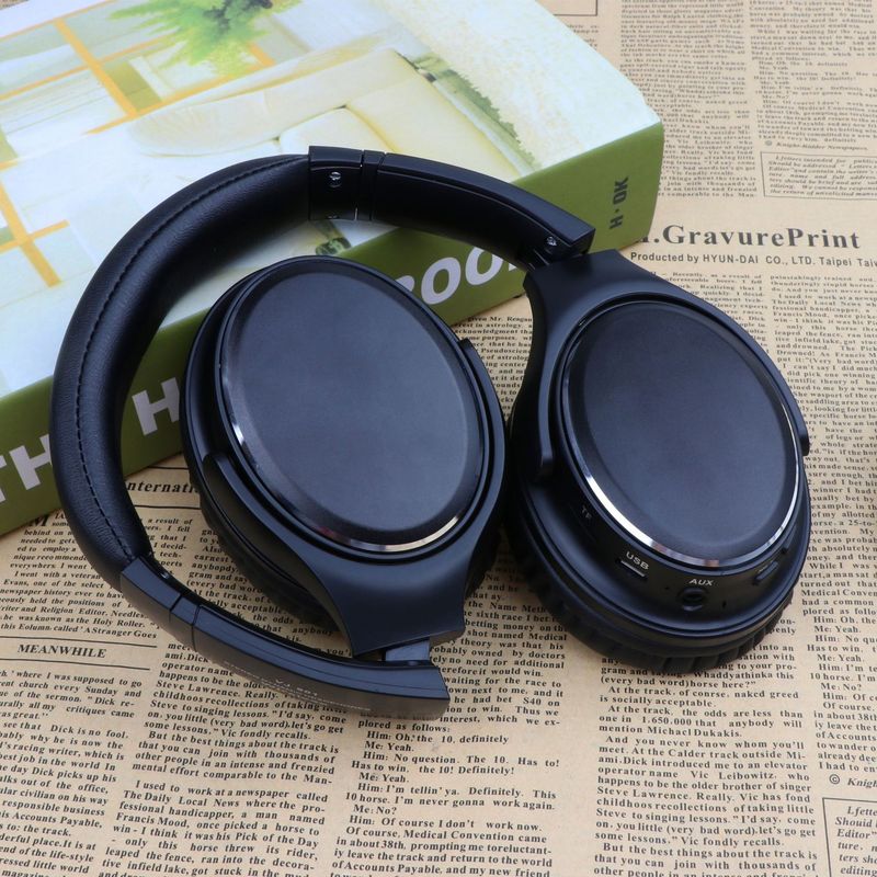 Over-ear Bluetooth-koptelefoon met kaartsleuf, opvouwbare muziek, draadloze oordopjes met ruisonderdrukking_voghion.com