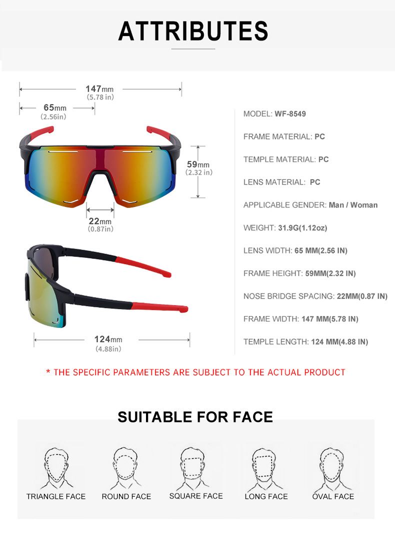 Lunettes de soleil tendance sans cadre pour hommes, lunettes de soleil tendance pour sports de plein air, équitation_voghion.com