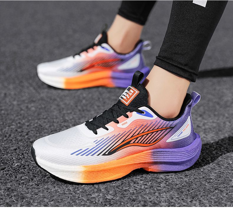 Spring Sneakers Female Students Breathable Springback Cushioning Running Shoes For Lovers_voghion.com