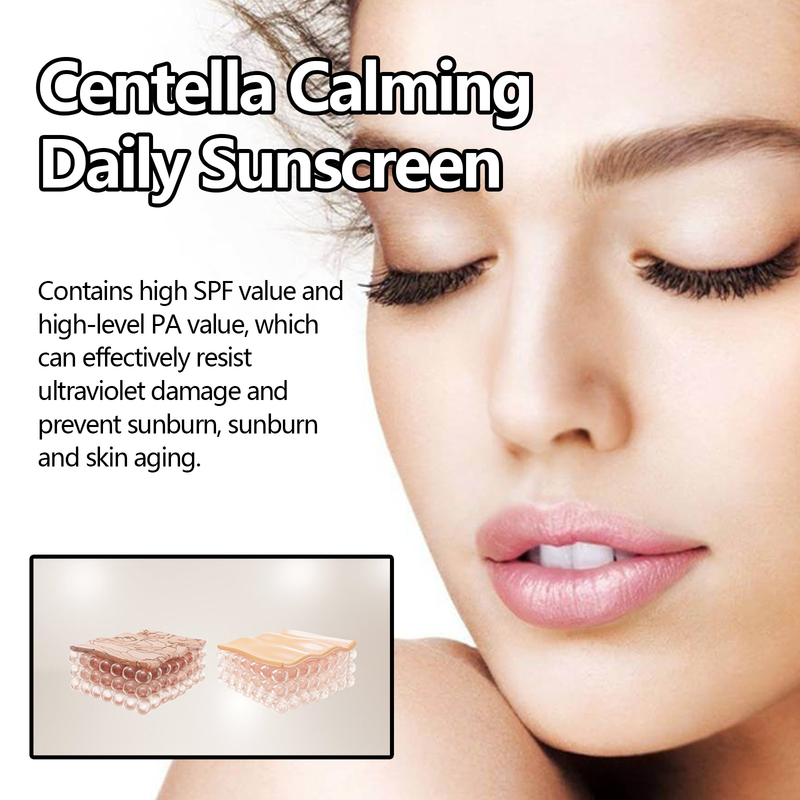 Moisturizing Summer UV Protection Lightweight, Non Greasy, Breathable, Refreshing Care Cream_voghion.com