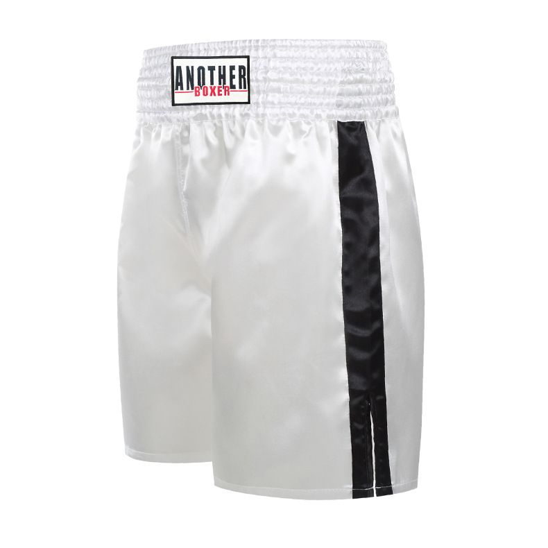 Pantalones cortos de boxeo largos y multicolores, disponibles para King of Fighters, estilo Ali, pantalones de combate, competición en arena.
Pantalones cortos para hombre y mujer._voghion.com