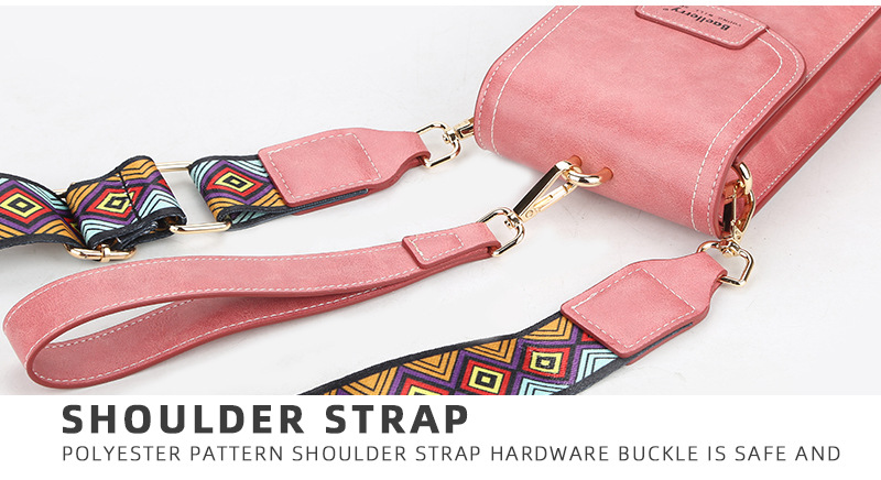 Baellerry Women's Mobile Phone Bag Large Capacity Fashion Zipper High-end Shoulder Messenger Bag Long Wallet Women's Bag_voghion.com
