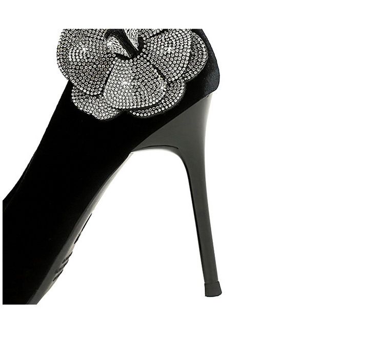 3739-H59L Wind slimming Water Diamond Side Flower Xishi Velvet Fine Super High Heels Single Shoes for Women_voghion.com