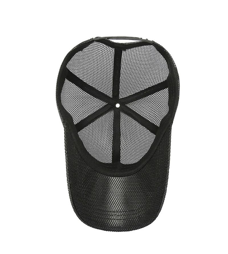 Canada Summer For Men Letter Mesh Baseball Cap Sports Sun Visor Breathable Snapback Hat Male Outdoor Stylish Simple_voghion.com