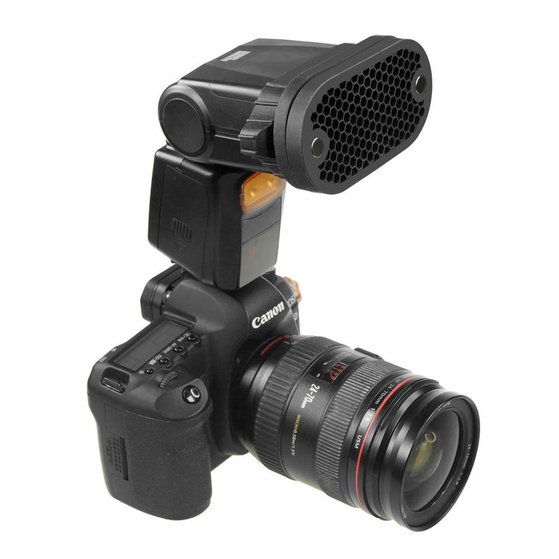 Selens 7 Farbfilter Wabengitter Lichtkugel Bounce Snoot Grip Beleuchtungsmodifikator mit Magnet für Blitz_voghion.com