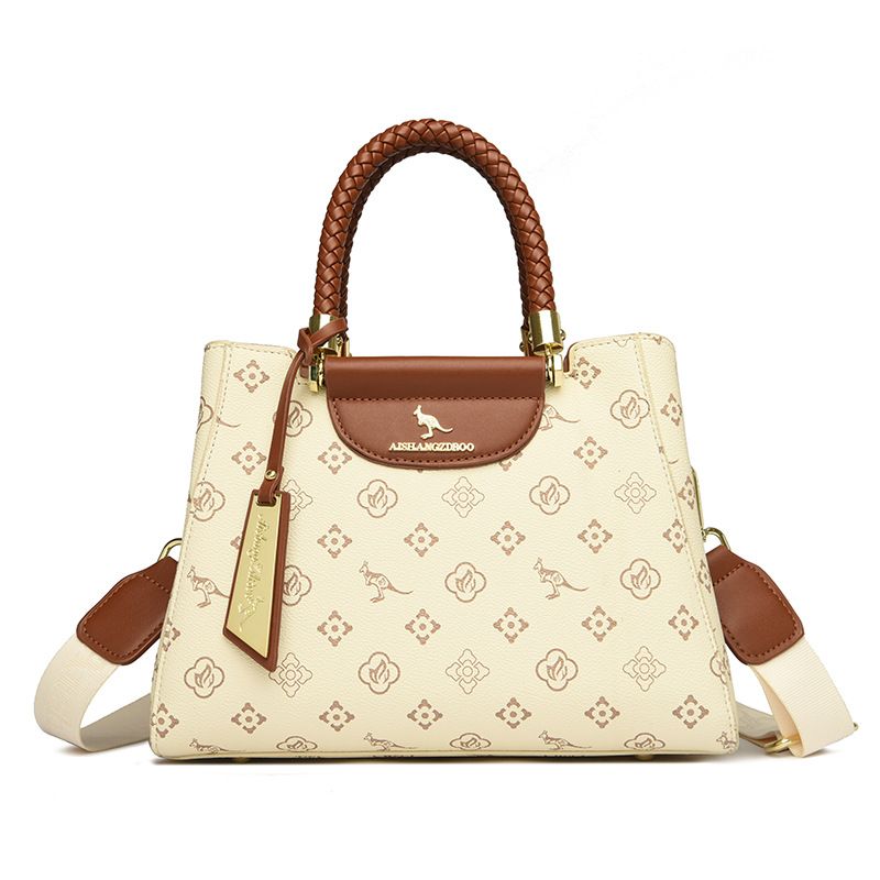 Borsa a mano con motivo a pietra 2025, nuova moda, versatile, stile tote, da donna, borsa a tracolla_voghion.com