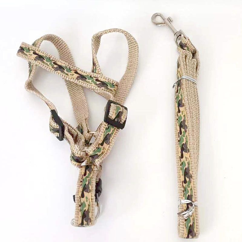 Fashion Patch Pet Multiple Colors Available Chest Harness Set Leash Dog Rope_voghion.com