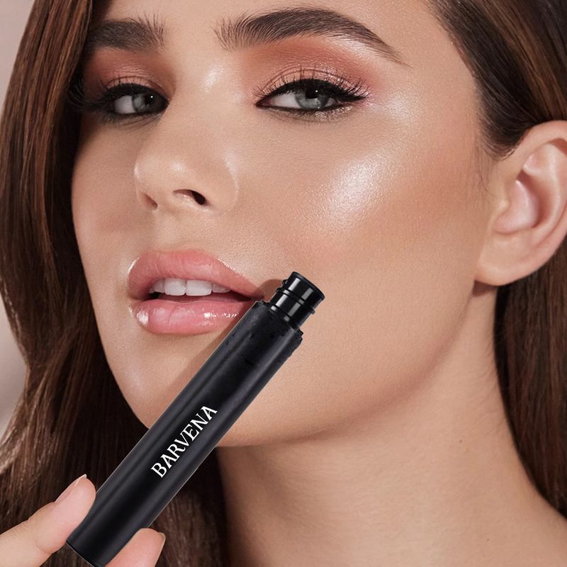 BARVENA Mascara Waterproof Long-lasting Smudge-proof Curling Dense Non-smudging Liquid_voghion.com