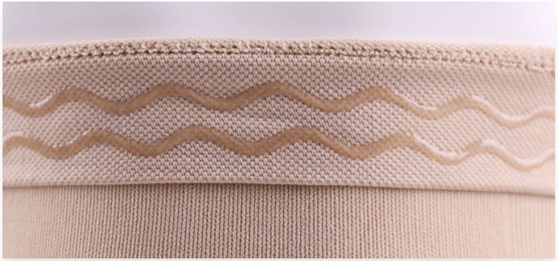 Cross-border comércio exterior feminino cintura alta silicone antiderrapante manequim moldando calças pacote quadril-lifting tanga barriga calças_voghion.com