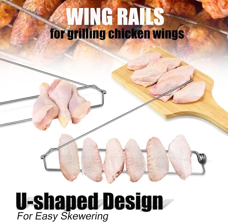 Yeni Wingrails Outdoor Fork Izgara Barbekü Izgara Aracı_voghion.com