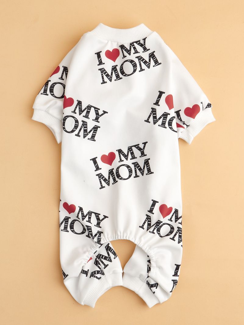 Haustier Kleidung Katze Druck Boxer Sweatshirt Hund Sommer Dünne Overall Welpen Top_voghion.com
