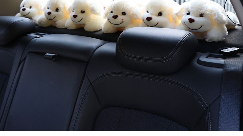 Rear Window Puppy Dog Cute Bamboo Charcoal Decorative Toy Doll Inside New Car Odor Removal Activated Carbon Bag Pillow_voghion.com