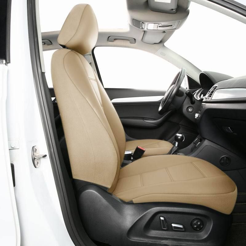 Výbušný potah na autosedačku Kožený materiál Potah na sedadlo pro čtyři roční období_voghion.com