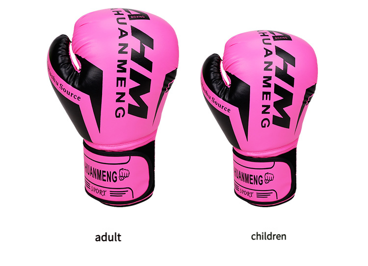 Sanda Taekwondo Training Kampf Kampf Leder Boxhandschuhe für Erwachsene und Kinder_voghion.com